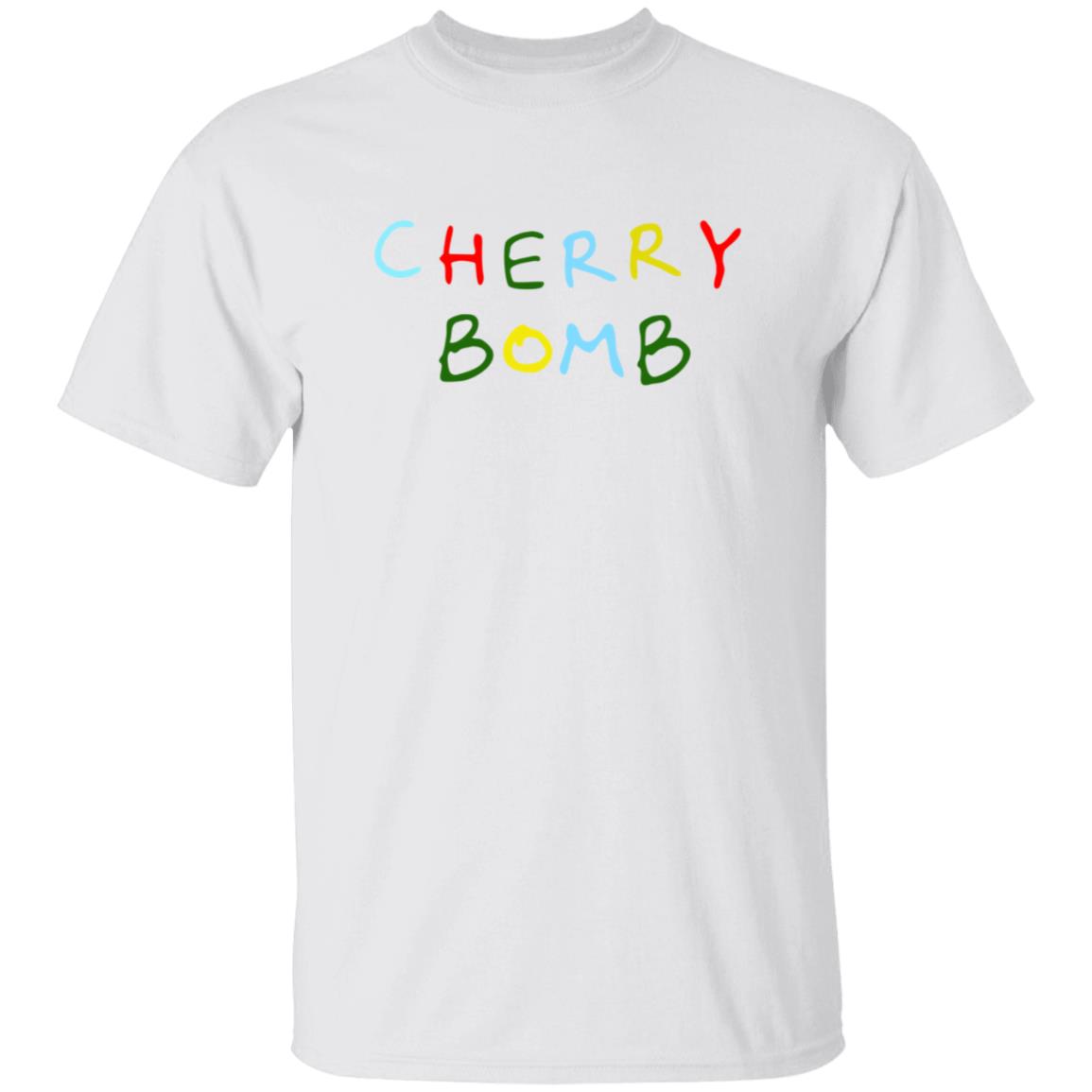 Authentic Golf Wang Cherry Bomb Rainbow White Sweatshirt Authentic Golf Wang Cherry Bomb Rainbow White Sweatshirt