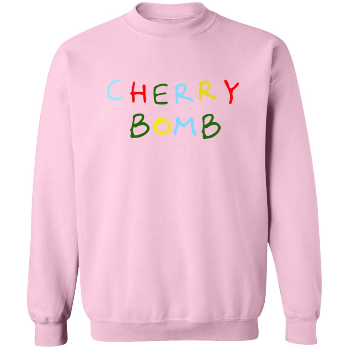 Authentic Golf Wang Cherry Bomb Rainbow White Sweatshirt Authentic Golf Wang Cherry Bomb Rainbow White Sweatshirt