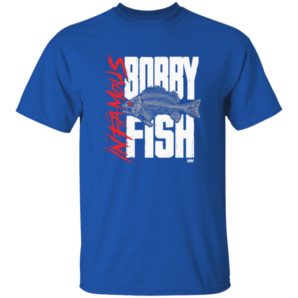 All Elite Wrestling Merch ShopAEW Bobby Fish Infamous T Shirt All Elite Wrestling Merch ShopAEW Bobby Fish Infamous T Shirt