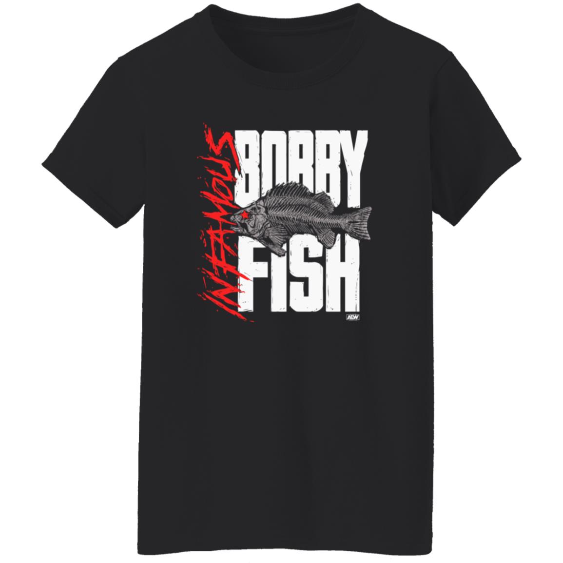 All Elite Wrestling Merch ShopAEW Bobby Fish Infamous T Shirt All Elite Wrestling Merch ShopAEW Bobby Fish Infamous T Shirt