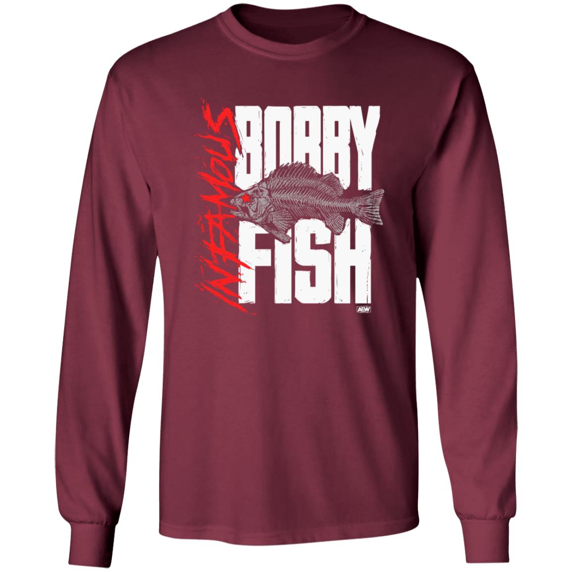 All Elite Wrestling Merch ShopAEW Bobby Fish Infamous T Shirt All Elite Wrestling Merch ShopAEW Bobby Fish Infamous T Shirt