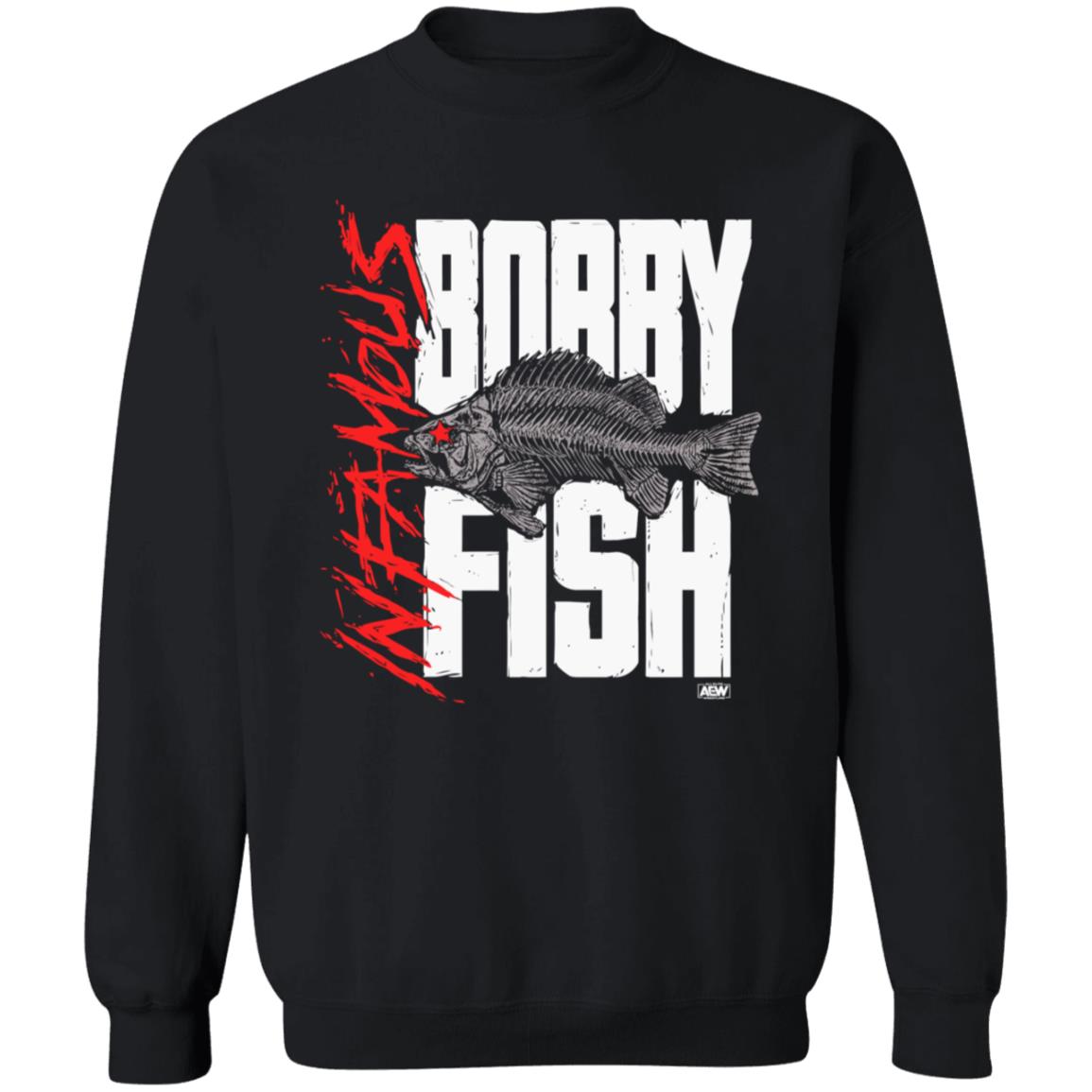 All Elite Wrestling Merch ShopAEW Bobby Fish Infamous T Shirt All Elite Wrestling Merch ShopAEW Bobby Fish Infamous T Shirt