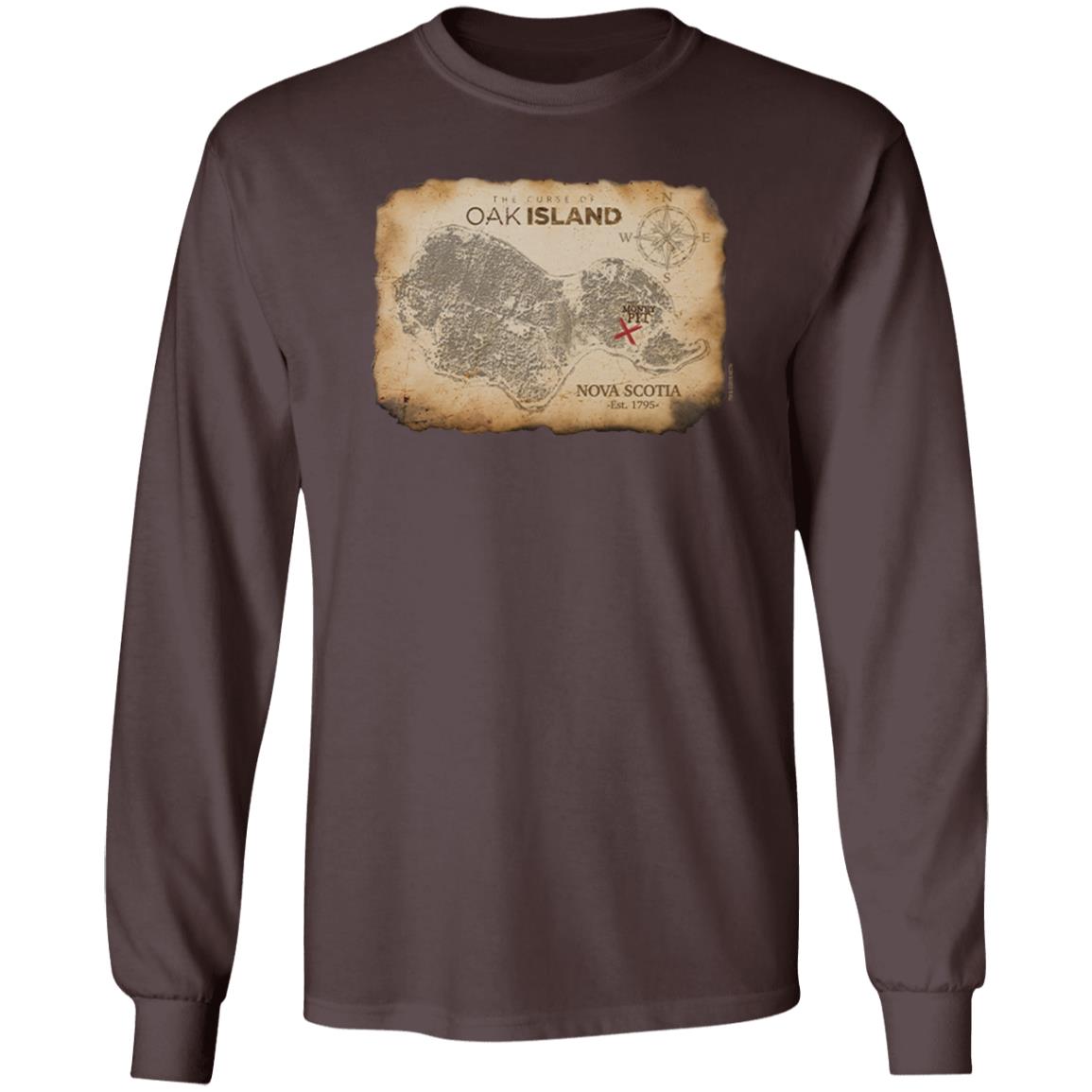 Oak Island Merchandise The Curse Of Oak Island Treasure Map T Shirt History Store Oak Island Merchandise The Curse Of Oak Island Treasure Map T Shirt History Store