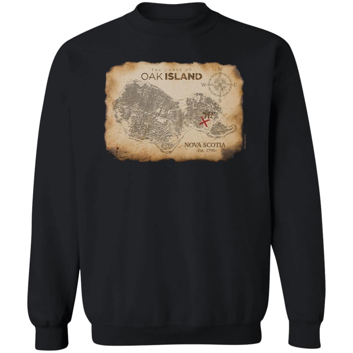 Oak Island Merchandise The Curse Of Oak Island Treasure Map T Shirt History Store Oak Island Merchandise The Curse Of Oak Island Treasure Map T Shirt History Store