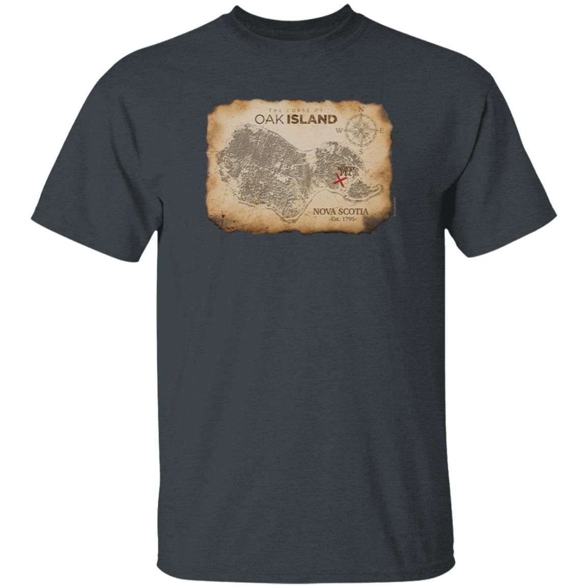 Oak Island Merchandise The Curse Of Oak Island Treasure Map T Shirt History Store Oak Island Merchandise The Curse Of Oak Island Treasure Map T Shirt History Store