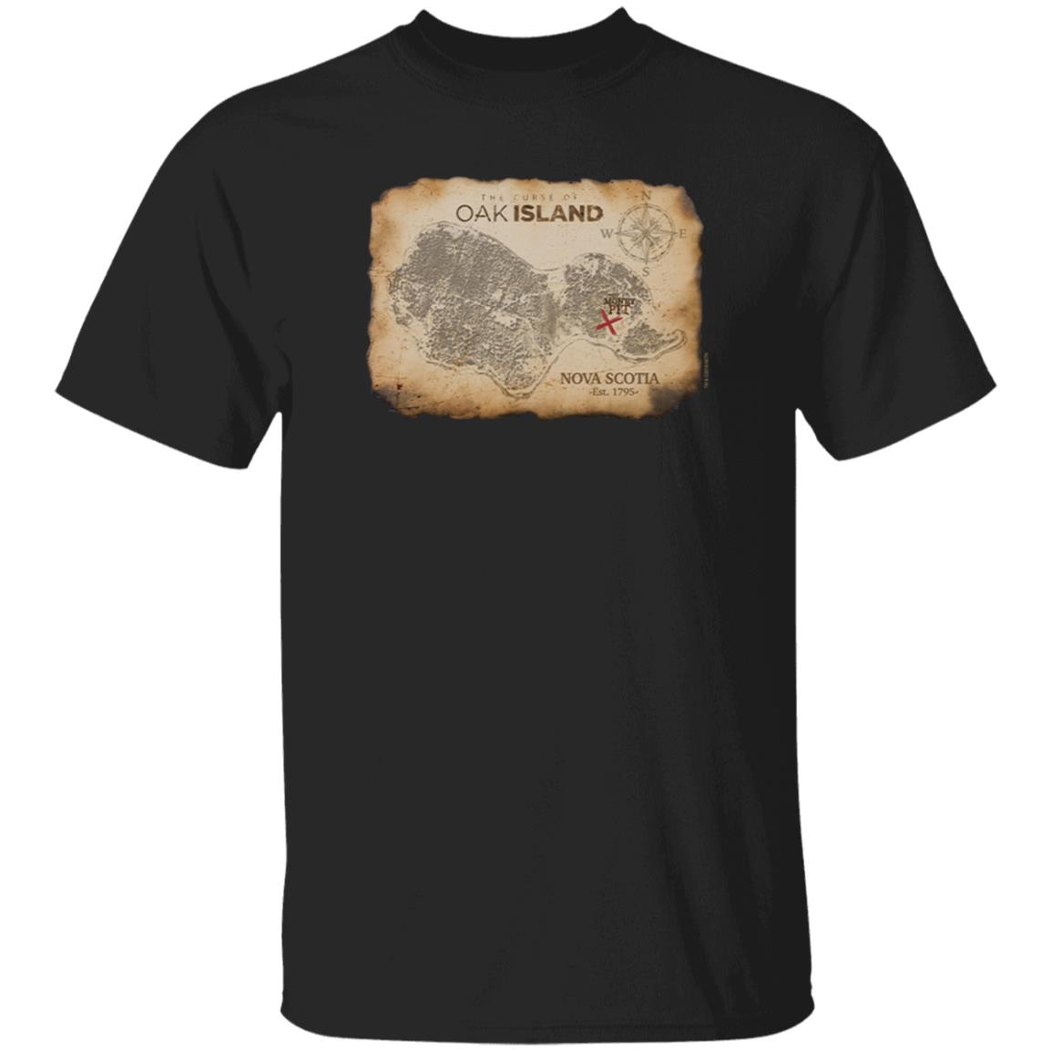 Oak Island Merchandise The Curse Of Oak Island Treasure Map T Shirt History Store Oak Island Merchandise The Curse Of Oak Island Treasure Map T Shirt History Store