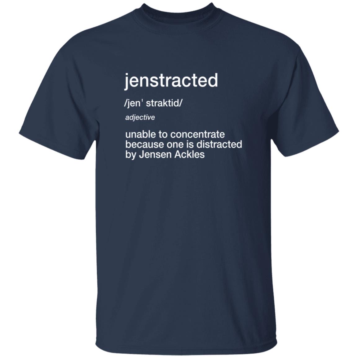 Elizabeth P Jenstracted Unable To Concentrate Because One Distracted By Jensen Ackles Long Sleeve T Shirt Shirt Elizabeth P Jenstracted Unable To Concentrate Because One Distracted By Jensen Ackles Long Sleeve T Shirt Shirt