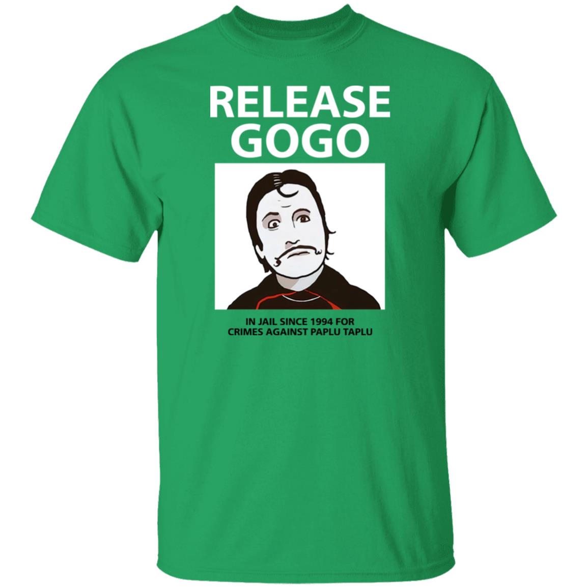 Aamir Khan Casually Wearing A Release Gogo ShirtS Release Gogo In Jail Since 1994 For Crimes Against Paplu Taplu T Shirt Aamir Khan Casually Wearing A Release Gogo ShirtS Release Gogo In Jail Since 1994 For Crimes Against Paplu Taplu T Shirt