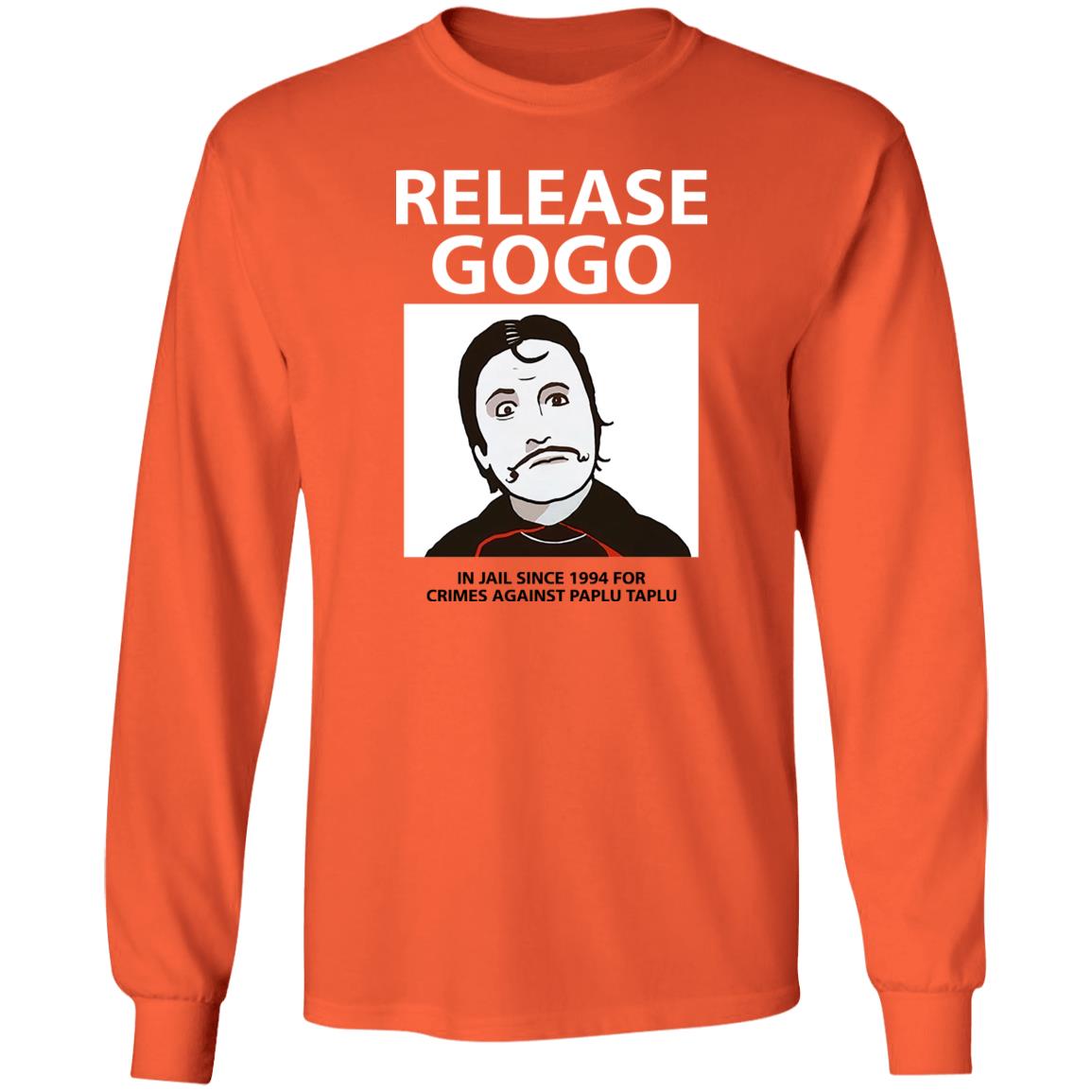 Aamir Khan Casually Wearing A Release Gogo ShirtS Release Gogo In Jail Since 1994 For Crimes Against Paplu Taplu T Shirt Aamir Khan Casually Wearing A Release Gogo ShirtS Release Gogo In Jail Since 1994 For Crimes Against Paplu Taplu T Shirt